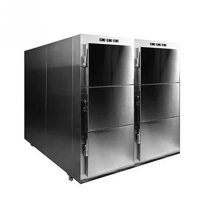 Tủ lạnh nhà xác sáu thi thể bằng thép không gỉ